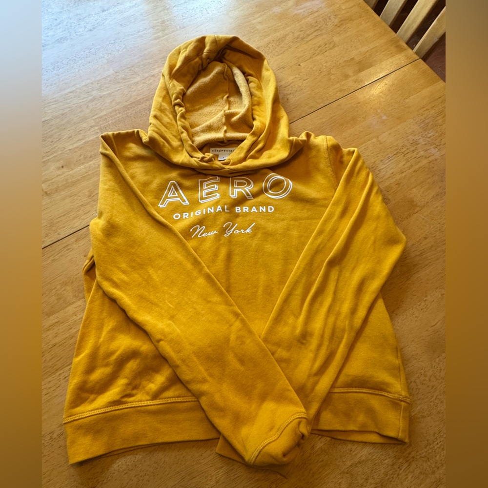Aeropostale Golden Yellow Hoodie
